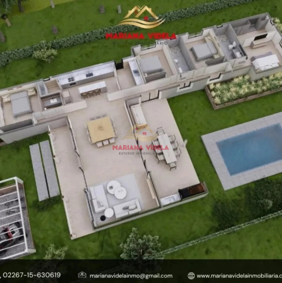 Casa en venta en Barrio Pioneros de Pinamar. Venta de pozo! FINANCIACION!